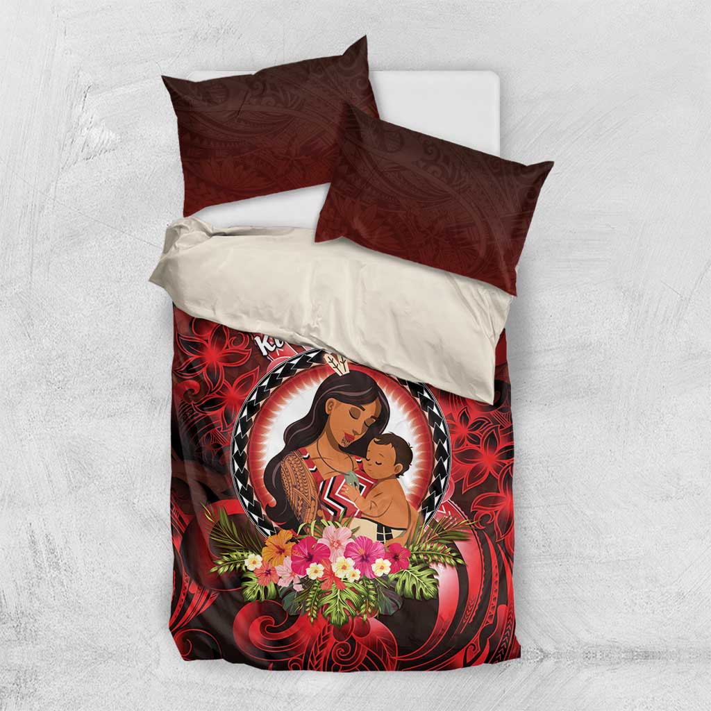 New Zealand Mother's Day Bedding Set I Love You Mom