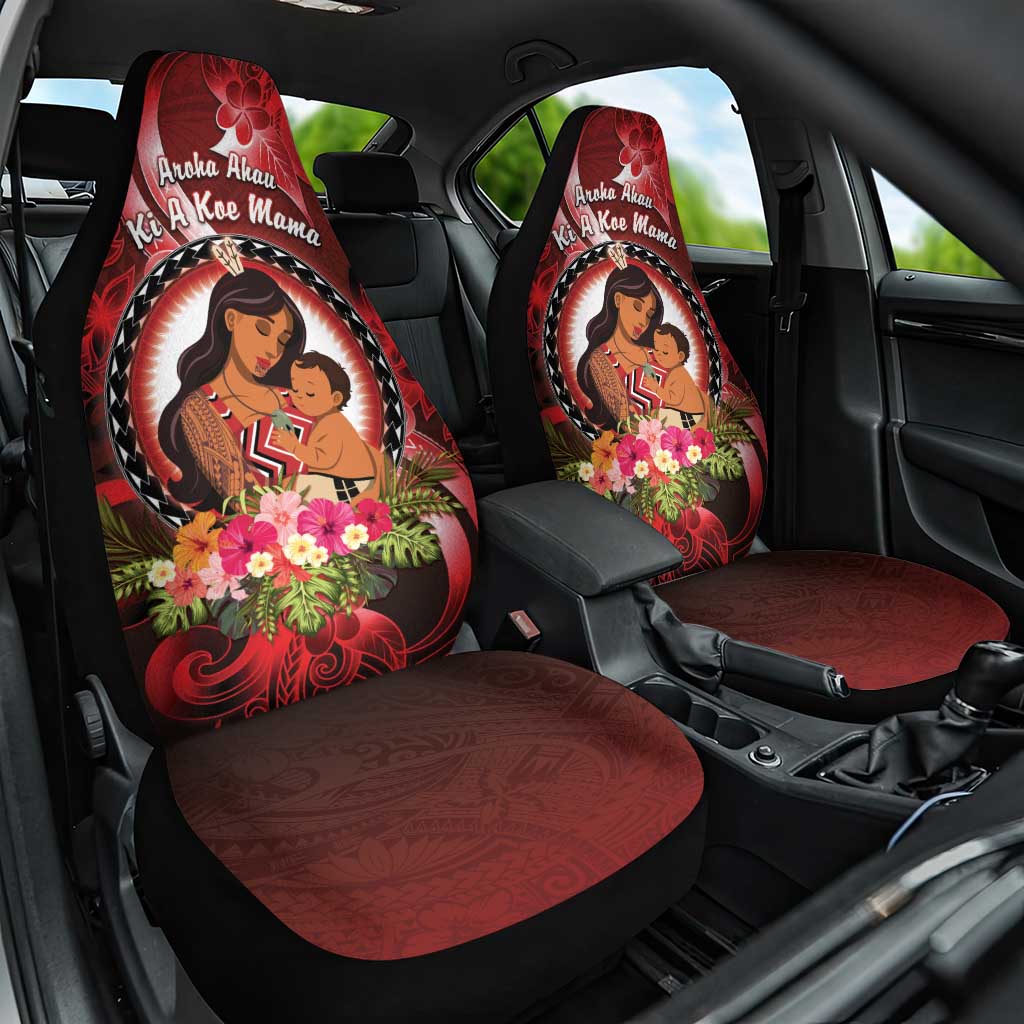 New Zealand Mother's Day Car Seat Cover I Love You Mom