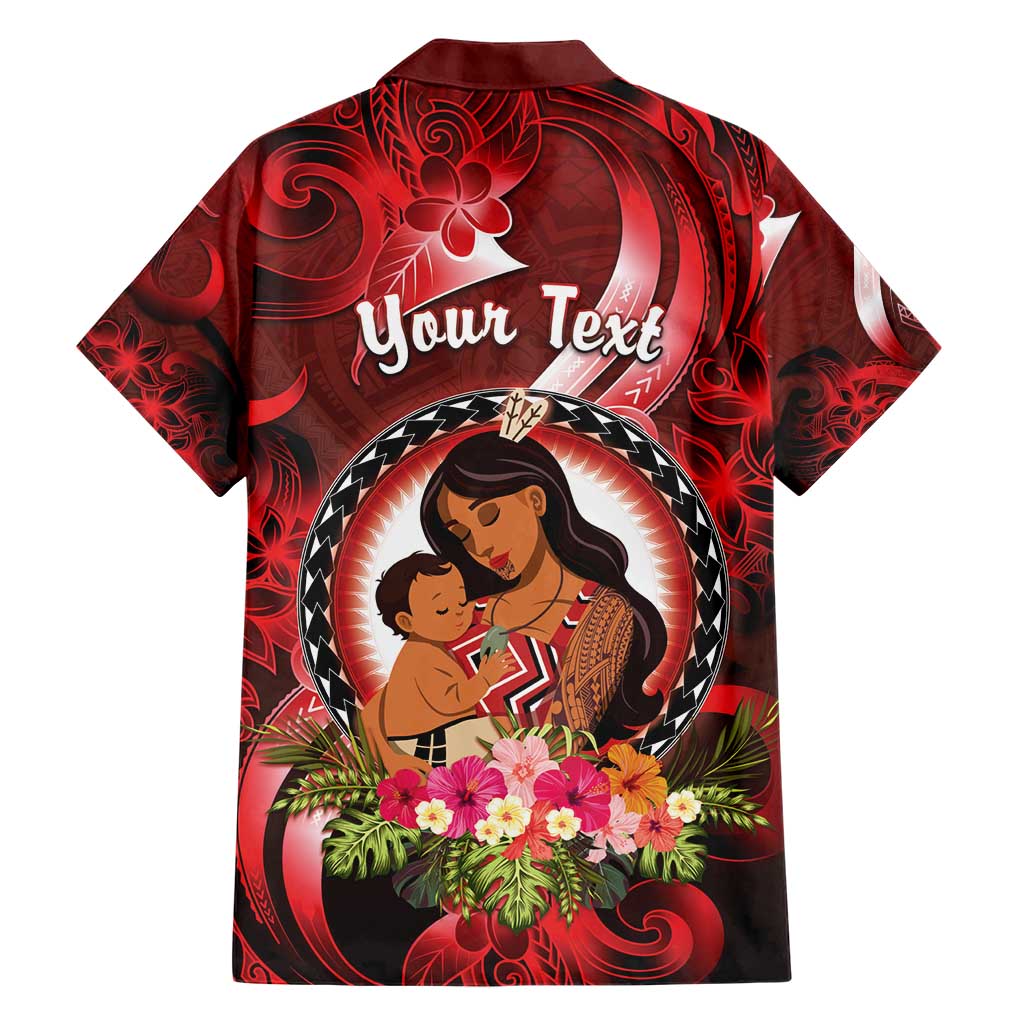 Personalised New Zealand Mother's Day Hawaiian Shirt I Love You Mom DT04 - Polynesian Pride