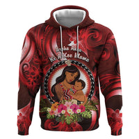 Personalised New Zealand Mother's Day Hoodie I Love You Mom