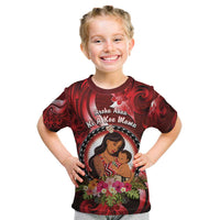 Personalised New Zealand Mother's Day Kid T Shirt I Love You Mom