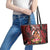 New Zealand Mother's Day Leather Tote Bag I Love You Mom