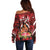Personalised New Zealand Mother's Day Off Shoulder Sweater I Love You Mom