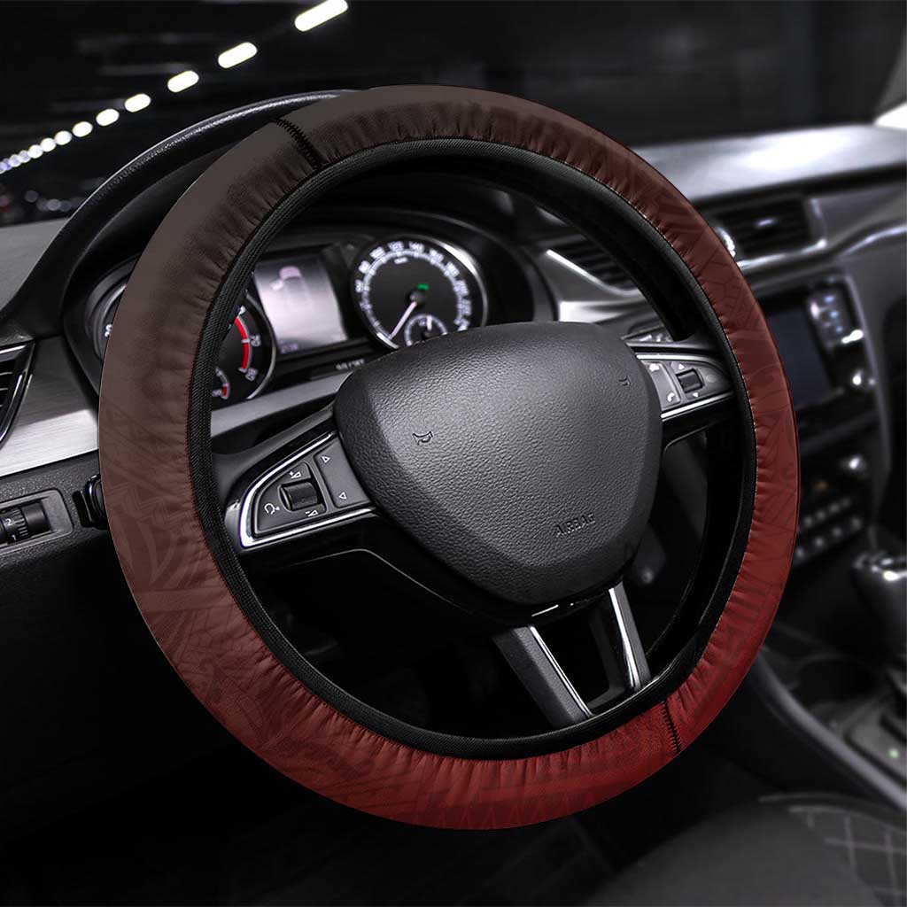 New Zealand Mother's Day Steering Wheel Cover I Love You Mom