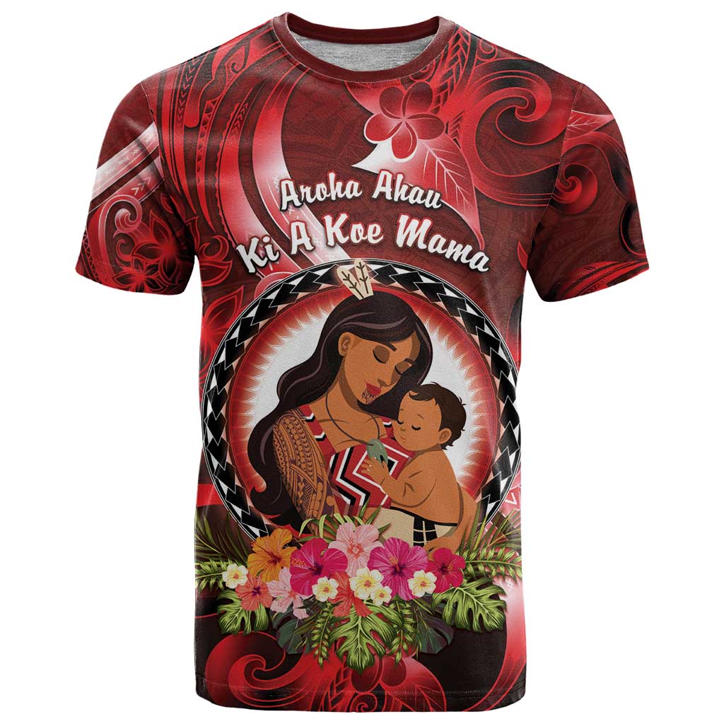 Personalised New Zealand Mother's Day T Shirt I Love You Mom