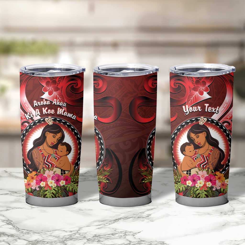 Personalised New Zealand Mother's Day Tumbler Cup I Love You Mom