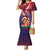 Personalised Samoa Mother's Day Family Matching Mermaid Dress and Hawaiian Shirt I Love You Mom