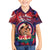 Personalised Samoa Mother's Day Family Matching Off The Shoulder Long Sleeve Dress and Hawaiian Shirt I Love You Mom