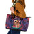Samoa Mother's Day Leather Tote Bag I Love You Mom