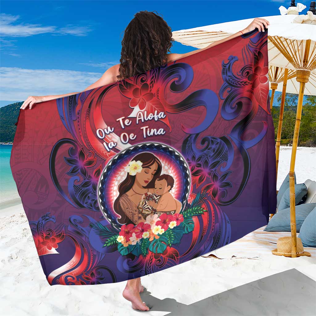 Samoa Mother's Day Sarong I Love You Mom