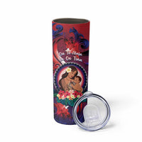 Personalised Samoa Mother's Day Skinny Tumbler I Love You Mom