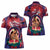Personalised Samoa Mother's Day Women Polo Shirt I Love You Mom