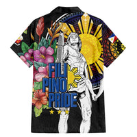 Filipinos Lapu-Lapu Hero Philippines Family Matching Mermaid Dress and Hawaiian Shirt Hibiscus Flowers Style DT04 - Polynesian Pride