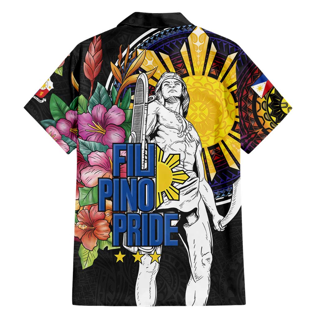 Filipinos Lapu-Lapu Hero Philippines Hawaiian Shirt Hibiscus Flowers Style