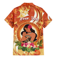 Personalised Tonga Mother's Day Family Matching Mermaid Dress and Hawaiian Shirt I Love You Mom DT04 - Polynesian Pride
