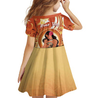 Personalised Tonga Mother's Day Family Matching Off The Shoulder Long Sleeve Dress and Hawaiian Shirt I Love You Mom