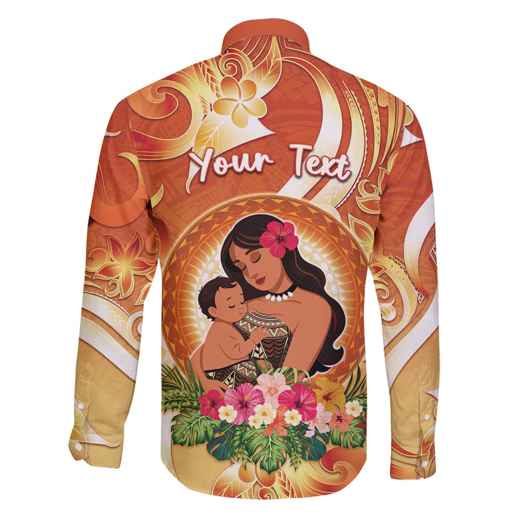 Personalised Tonga Mother's Day Family Matching Summer Maxi Dress and Hawaiian Shirt I Love You Mom