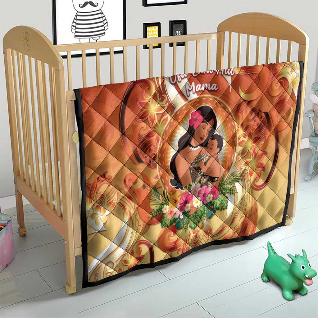 Tonga Mother's Day Quilt I Love You Mom