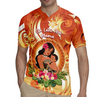 Personalised Tonga Mother's Day Rugby Jersey I Love You Mom