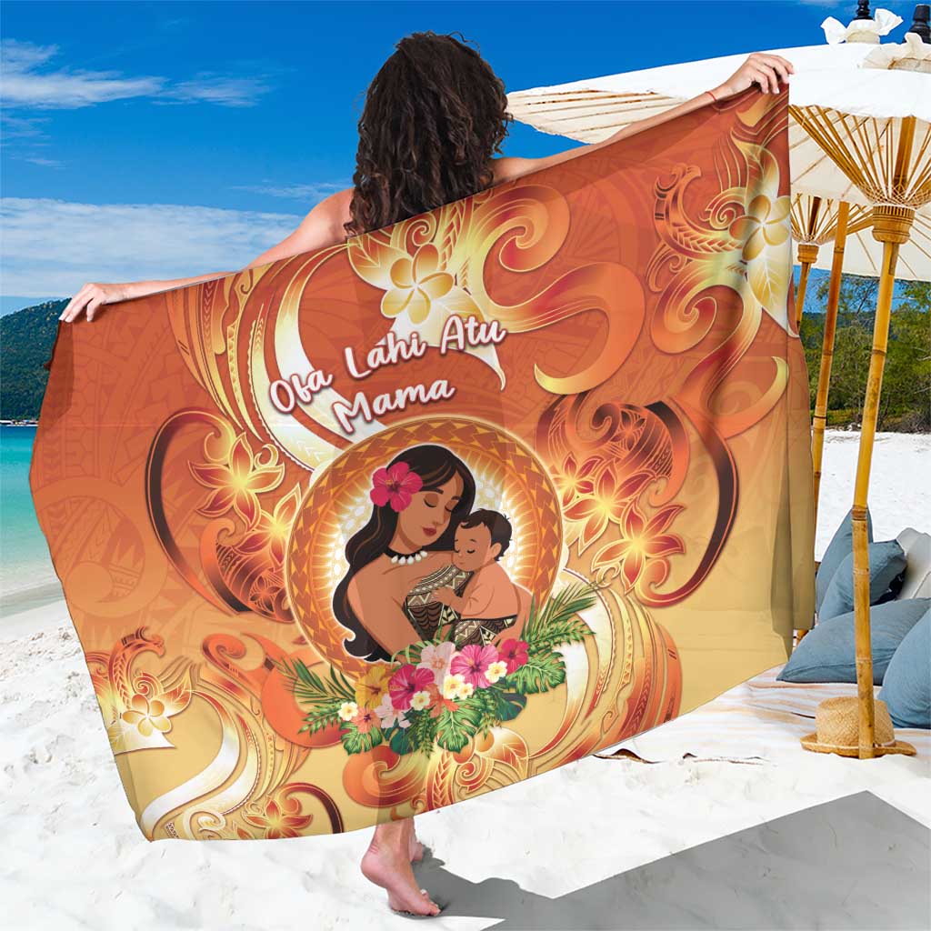 Tonga Mother's Day Sarong I Love You Mom