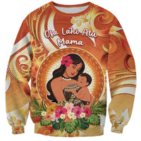 Personalised Tonga Mother's Day Sweatshirt I Love You Mom