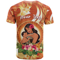 Personalised Tonga Mother's Day T Shirt I Love You Mom