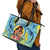 Fiji Mother's Day Leather Tote Bag I Love You Mom