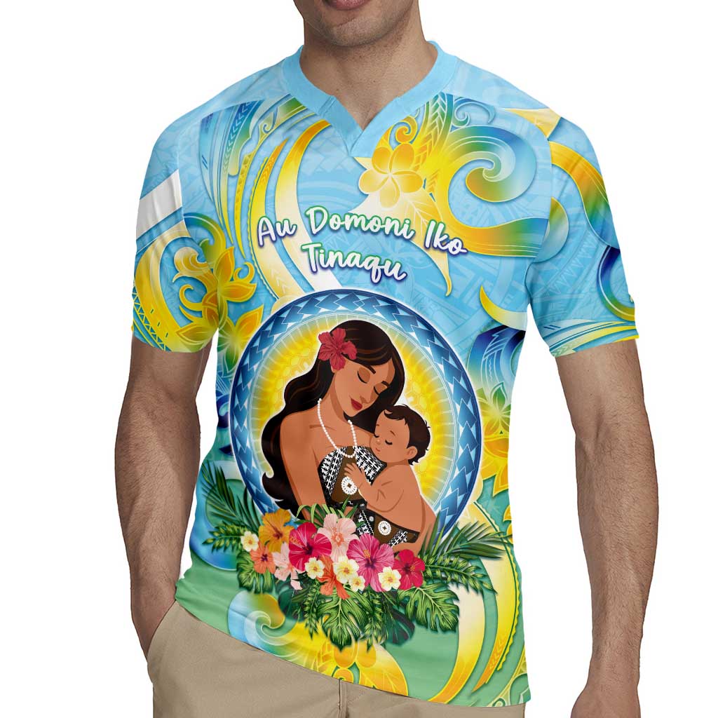 Personalised Fiji Mother's Day Rugby Jersey I Love You Mom