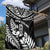New Zealand Rugby Garden Flag Silver Fern Maori Pattern