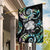 New Zealand Kiwi Bird Garden Flag Silver Fern Koru Paua Shell