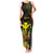 Personalised Hawaii Family Matching Tank Maxi Dress and Hawaiian Shirt Kanaka Maoli With Hammerhead Shark