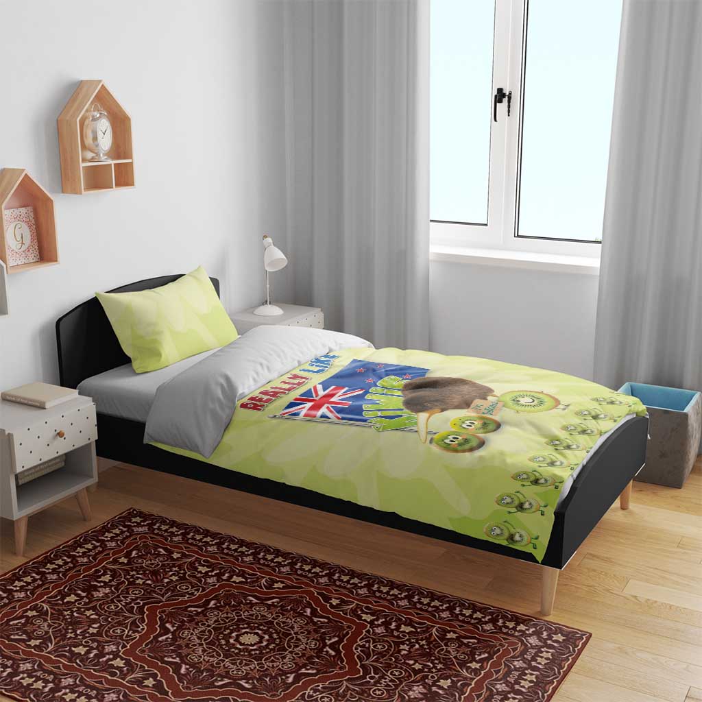 New Zealand Kiwi Bedding Set I Just Really Like Kiwis