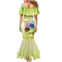 New Zealand Kiwi Family Matching Mermaid Dress and Hawaiian Shirt I Just Really Like Kiwis DT04 - Polynesian Pride