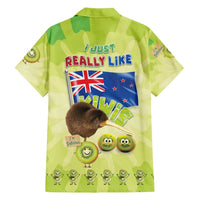 New Zealand Kiwi Hawaiian Shirt I Just Really Like Kiwis