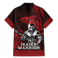 Hawaii Ikaika Warrior Family Matching Mermaid Dress and Hawaiian Shirt Hawaiian Tribal Tattoo DT04 - Polynesian Pride