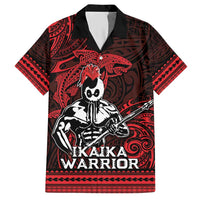 Hawaii Ikaika Warrior Hawaiian Shirt Hawaiian Tribal Tattoo