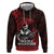 Hawaii Ikaika Warrior Hoodie Hawaiian Tribal Tattoo