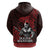 Hawaii Ikaika Warrior Hoodie Hawaiian Tribal Tattoo
