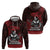 Hawaii Ikaika Warrior Hoodie Hawaiian Tribal Tattoo
