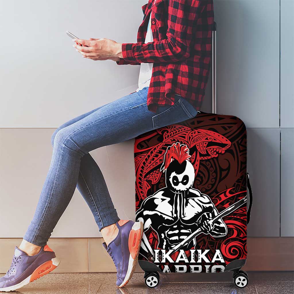 Hawaii Ikaika Warrior Luggage Cover Hawaiian Tribal Tattoo