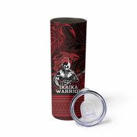 Hawaii Ikaika Warrior Skinny Tumbler Hawaiian Tribal Tattoo
