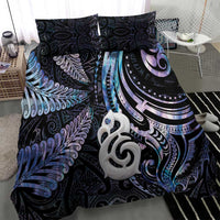 New Zealand Aotearoa Bedding Set Maori Hei Manaia Purple Paua Shell DT04 - Polynesian Pride