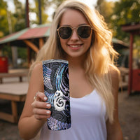 New Zealand Aotearoa Skinny Tumbler Maori Hei Manaia Purple Paua Shell DT04 - Polynesian Pride