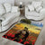 New Zealand ANZAC Day Area Rug The Ode Remembrance And Poppy