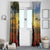 New Zealand ANZAC Day Window Curtain The Ode Remembrance And Poppy
