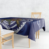 Samoa Christmas Tablecloth Santa Riding Sea Turtle DT05 - Polynesian Pride