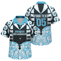 Custom Aotearoa Ngati Kahungunu Family Matching Summer Maxi Dress and Hawaiian Shirt New Zealand Traditional Maori Pattern