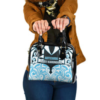 Aotearoa Ngati Kahungunu Shoulder Handbag New Zealand Traditional Maori Pattern