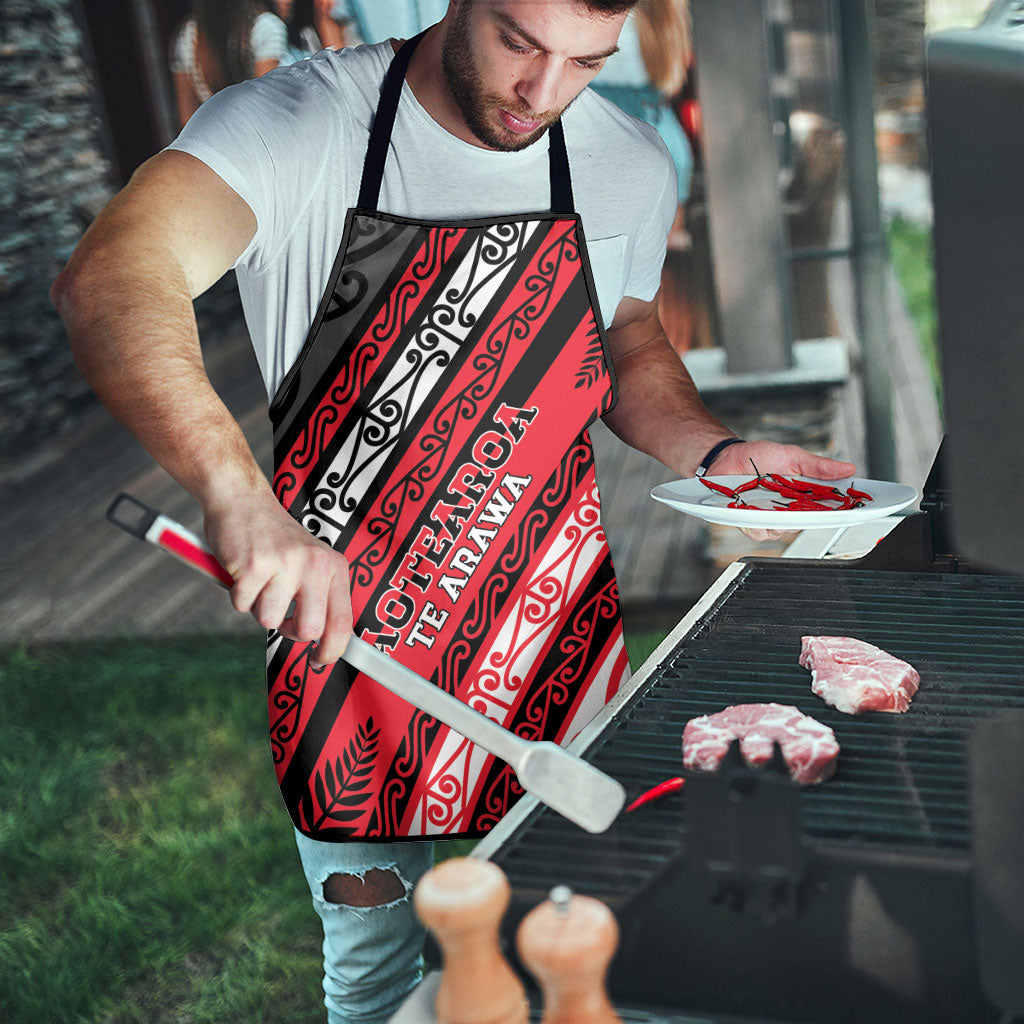 Aotearoa Te Arawa Apron New Zealand Maori Tribal Fern Pattern