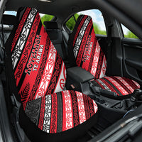 Aotearoa Te Arawa Car Seat Cover New Zealand Maori Tribal Fern Pattern